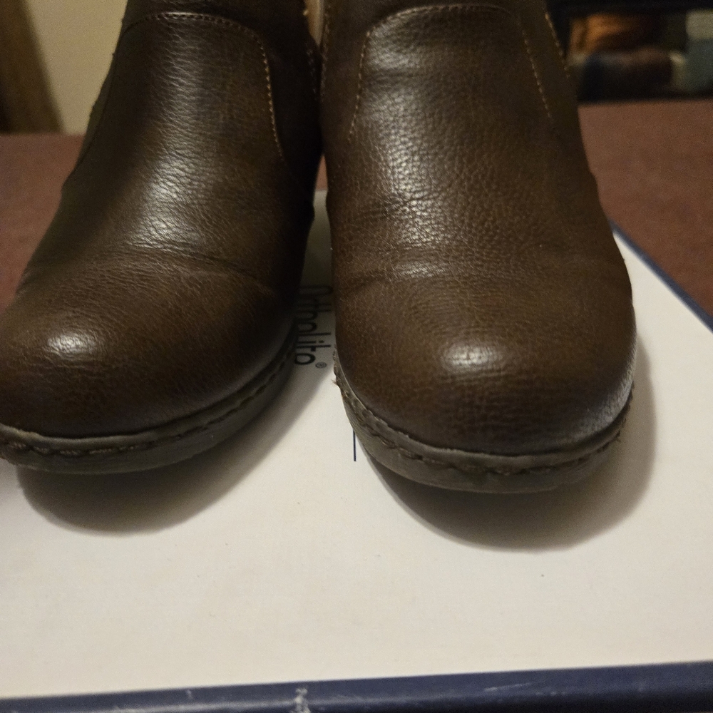 Croft & Barrow Ortholite MaidW Brown Clog Size 8W Brown Like New - Picture 7 of 10